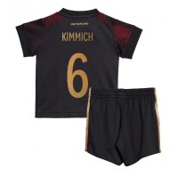 Dres Njemačka Joshua Kimmich #6 Gostujuci za djecu SP 2022 Kratak Rukav (+ kratke hlače)